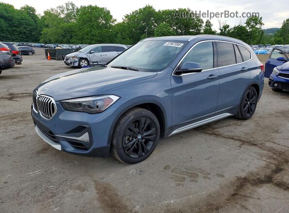 WBXJG9C04L5P41049 2020 BMW X1 Gray Հետևի ձախ