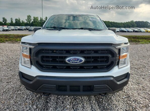 1FTEX1EP1MFC69320 2021 FORD F150 White Rear view