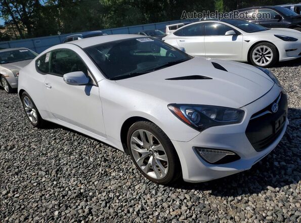 KMHHT6KJ9GU131963 2016 HYUNDAI GENESIS White Դիմացի տեսք