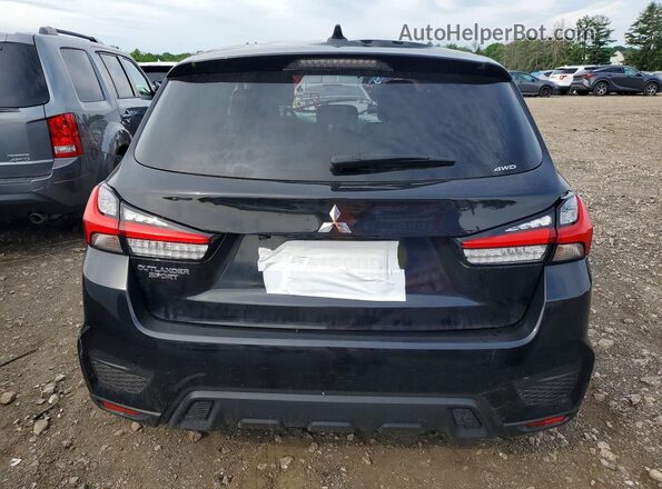 JA4ARUAU8RU017261 2024 MITSUBISHI OUTLANDER Black Widok z tyłu