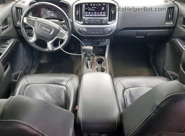 1GTP6DE16G1239577 2016 GMC CANYON Silver Սարքավորումների վահանակի տեսք