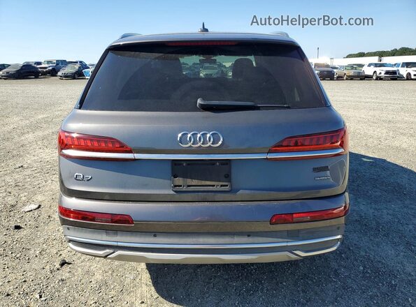 WA1LXAF7XLD002820 2020 AUDI Q7 Gray Widok wnętrza z przodu