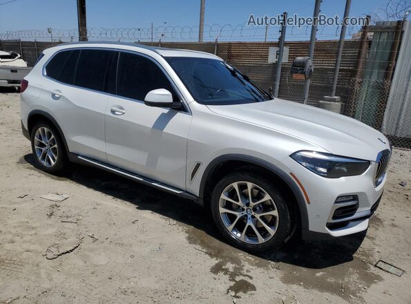 5UXCR6C54KLL38627 2019 BMW X5 White Դիմացի տեսք