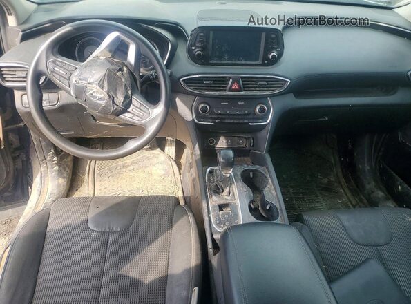 5NMS2CAD3KH091371 2019 HYUNDAI SANTA Blue 