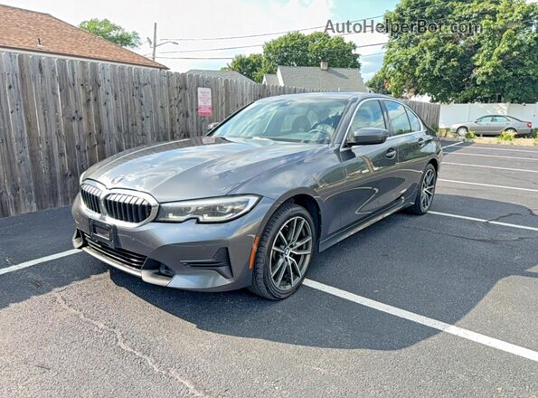 3MW5R7J02L8B39234 2020 BMW 3 SERIES Gray Tył prawy