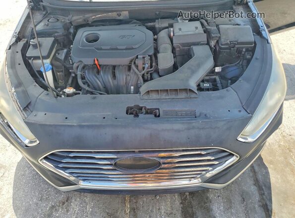 5NPE24AF6JH664298 2018 HYUNDAI SONATA Black 