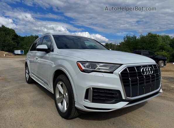 WA1AJAF7XMD018736 2021 AUDI Q7 White 
