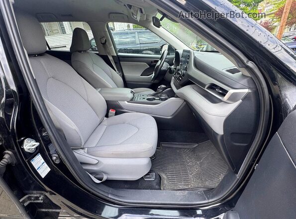 5TDBZRBH9NS165653 2022 TOYOTA HIGHLANDER Black 
