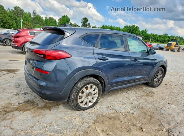 KM8J2CA46KU938061 2019 HYUNDAI TUCSON Синий Передняя правая четверть