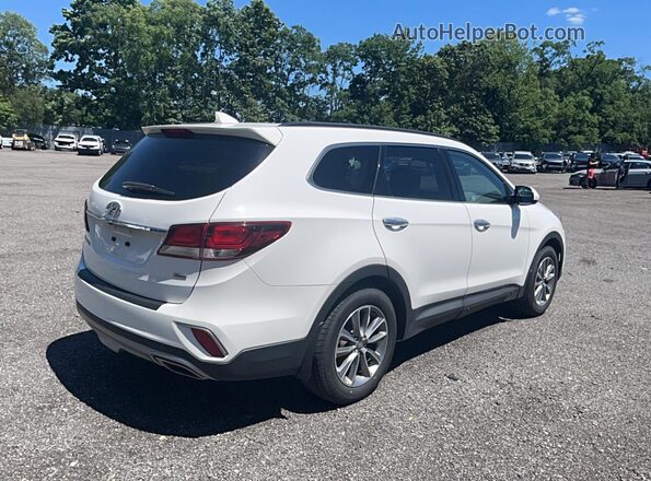 KM8SMDHF9JU267995 2018 HYUNDAI SANTA White 