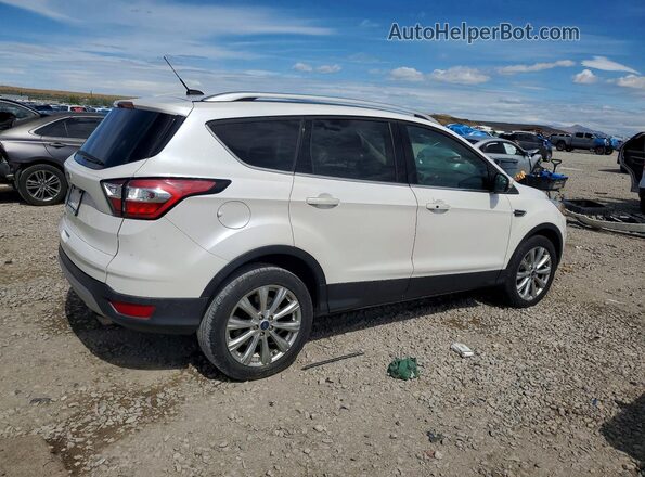 1FMCU9J97HUE04173 2017 FORD ESCAPE Белый Передняя правая четверть