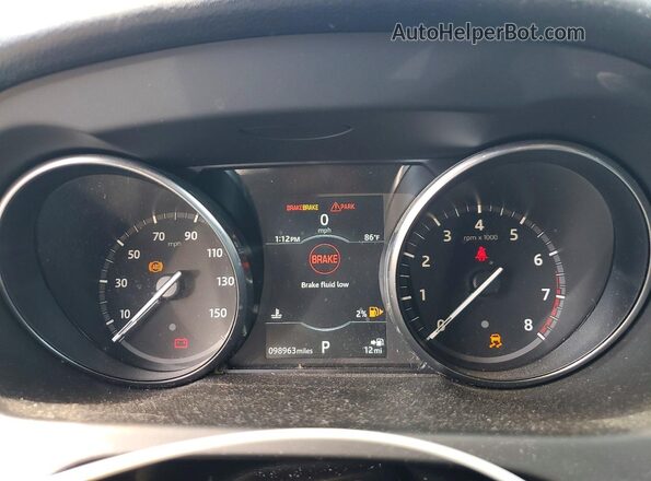 SALCP2FX5KH813663 2019 LAND ROVER DISCOVERY Black Հետևի նստատեղերի տեսք