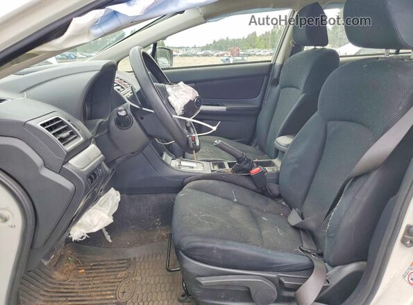 JF1GPAB62G8279289 2016 SUBARU IMPREZA Белый Вид панели приборов