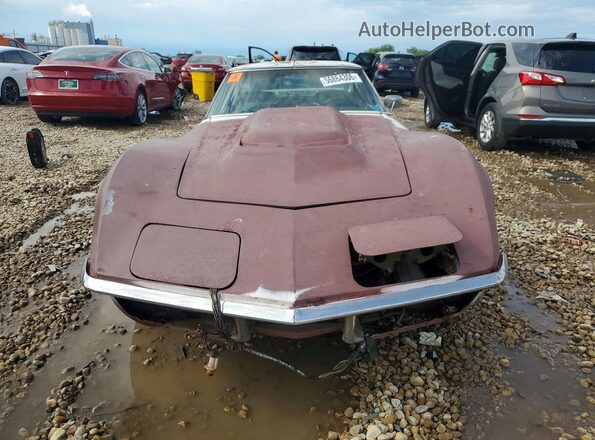194370S408370 1970 CHEVROLET CORVETTE Белый Вид спереди