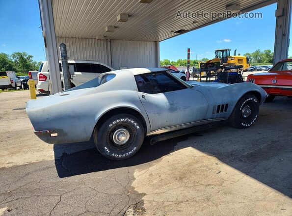 194378S420546 1968 CHEVROLET CORVETTE Blue Tył prawy