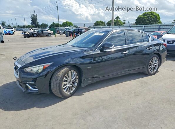 JN1EV7AP0LM208620 2020 INFINITI Q50 Black Հետևի ձախ