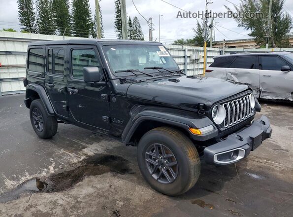 1C4PJXEN8SW644242 2025 JEEP WRANGLER Черный Вид спереди