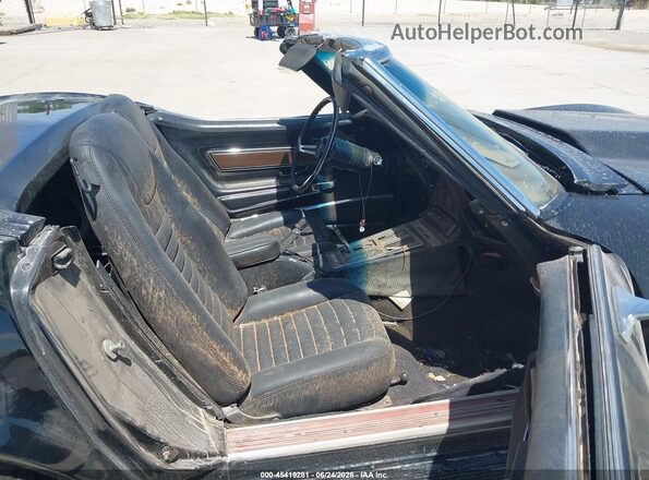 194670S406641 1970 CHEVROLET CORVETTE Черный Вид наклейки с VIN-кодом