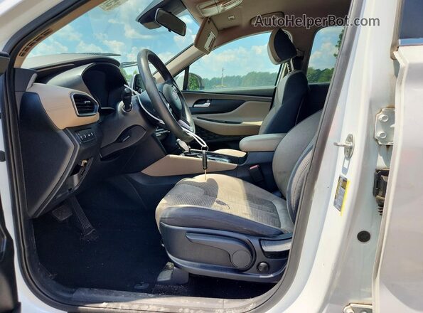 5NMS23AD0KH041818 2019 HYUNDAI SANTA White Widok deski rozdzielczej