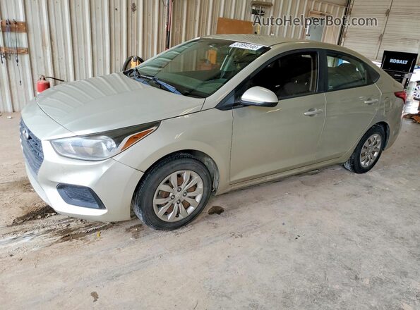 3KPC24A34JE015312 2018 HYUNDAI ACCENT Beige Задня ліва чверть