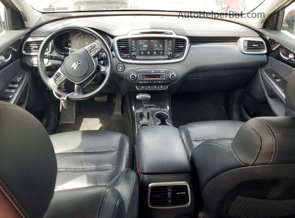 5XYPHDA59KG537908 2019 KIA SORENTO Maroon Սարքավորումների վահանակի տեսք