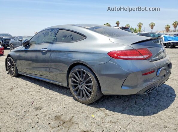 WDDWJ6EB9JF761621 2018 MERCEDES-BENZ C Gray Задня права чверть