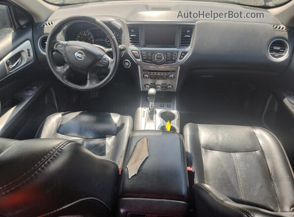 5N1DR2CN5LC579107 2020 NISSAN PATHFINDER Black Widok zestawu wskaźników