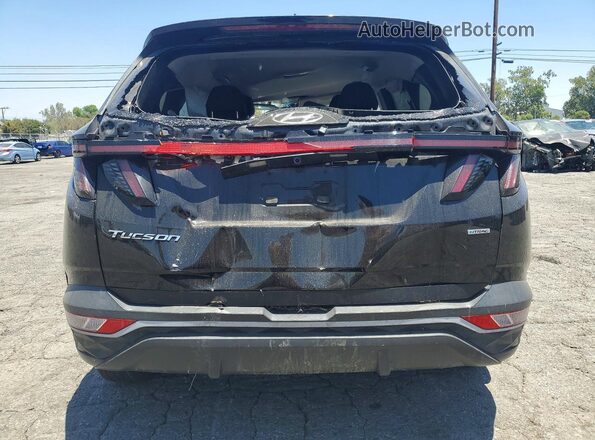 5NMJBCAE9PH208415 2023 HYUNDAI TUCSON Black Widok wnętrza z przodu