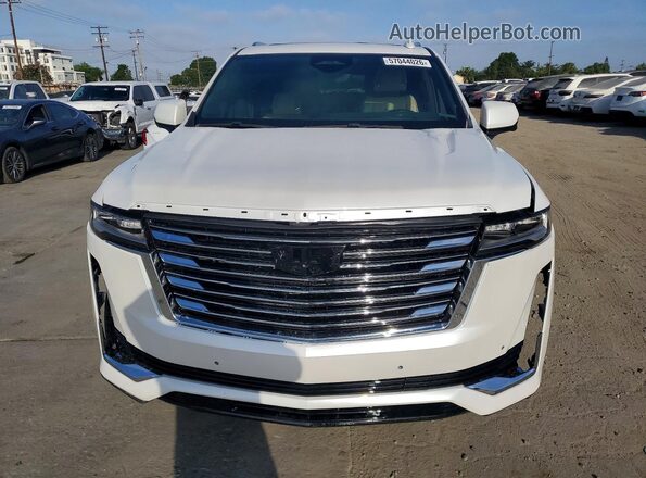 1GYS4BKLXMR273331 2021 CADILLAC ESCALADE White 