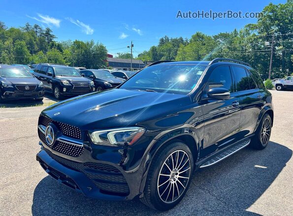 4JGFB4KB9MA448923 2021 MERCEDES-BENZ GLE Черный Задняя правая четверть