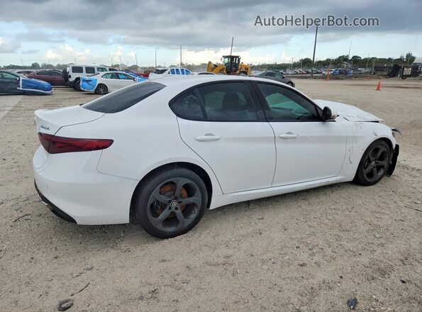 ZARFAEBN3H7535619 2017 ALFA ROMEO GIULIA White Delantero derecho