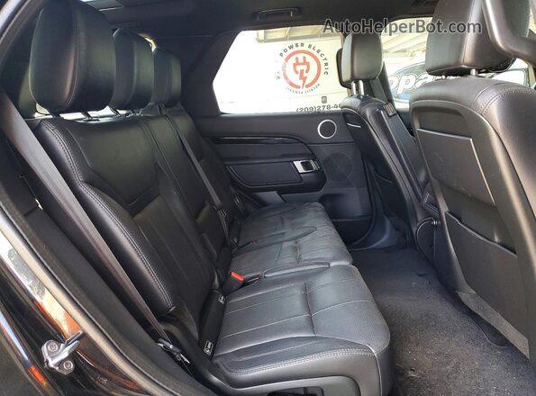 SALRG2RV8L2424265 2020 LAND ROVER DISCOVERY Black Вид задньої частини салону