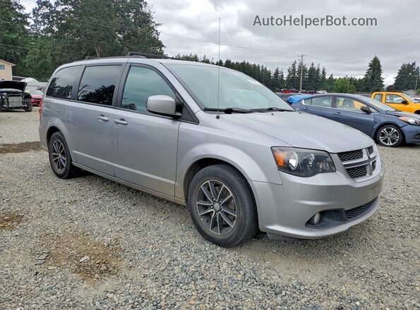 2C4RDGEG9JR359929 2018 DODGE GRAND Silver Front view