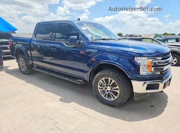 1FTEW1E59KKD03493 2019 FORD F150 Blue 