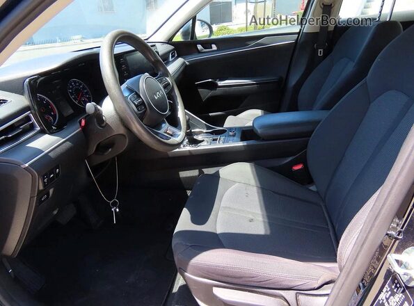 5XXG14J22PG203340 2023 KIA K5 Black Вид задніх сидінь