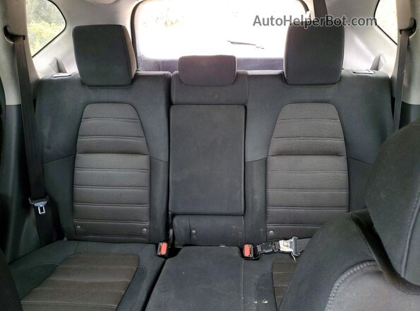 5J6RW2H59HL016414 2017 HONDA CR-V White Widok wnętrza z tyłu