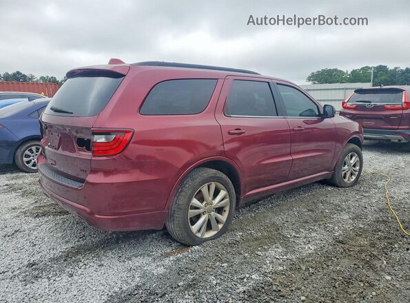 1C4RDJDG8JC416175 2018 DODGE DURANGO Бордовый Передняя правая четверть