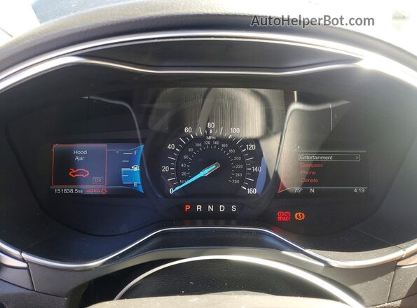 3FA6P0H76GR246932 2016 FORD FUSION Black 
