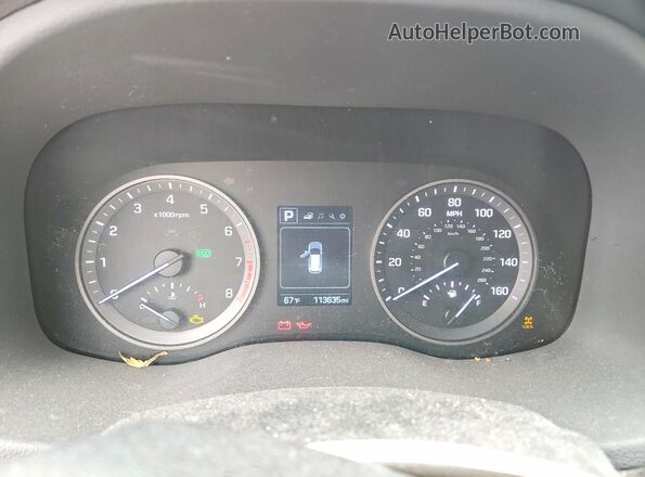 KM8J3CA4XGU228648 2016 HYUNDAI TUCSON Blue 