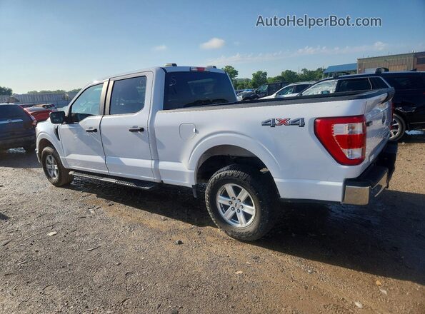 1FTFW1E88MFC73123 2021 FORD F150 White Trasero derecho
