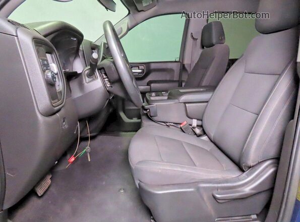 3GCPWBEH6LG171696 2020 CHEVROLET SILVERADO Blue Հետևի նստատեղերի տեսք