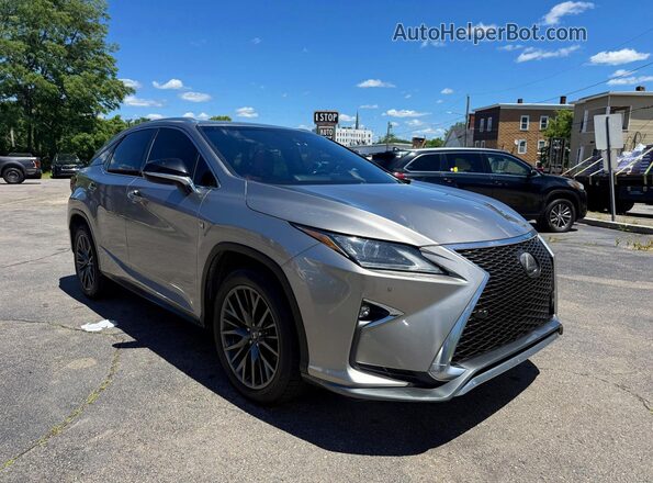 2T2BZMCA5KC196421 2019 LEXUS RX Silver Widok z przodu