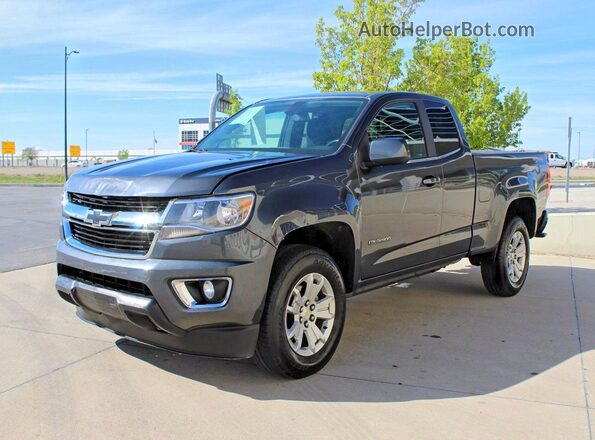 1GCHTCENXH1238573 2017 CHEVROLET COLORADO Серый Задняя правая четверть