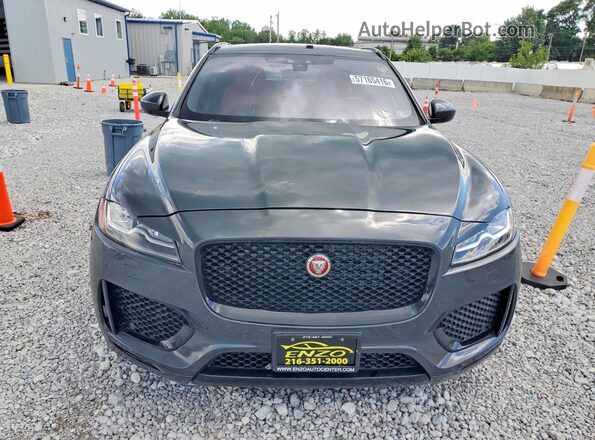 SADCM2FV3JA289861 2018 JAGUAR F-PACE Черный Вид сзади