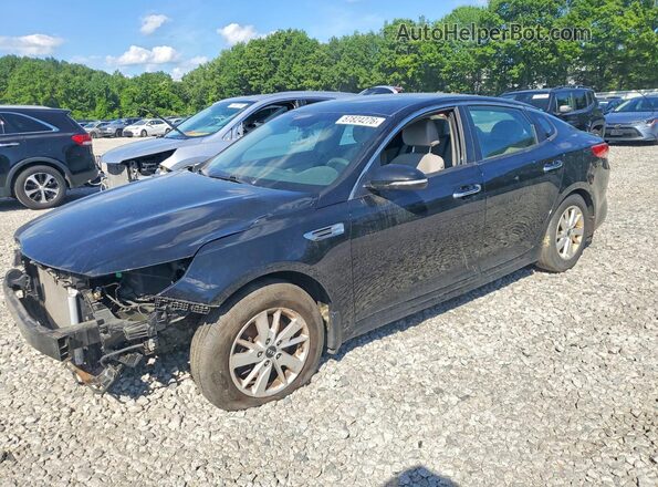 5XXGT4L37HG131701 2017 KIA OPTIMA Черный Задняя левая четверть