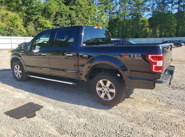 1FTEW1E50KFD22975 2019 FORD F150 Black Rear right