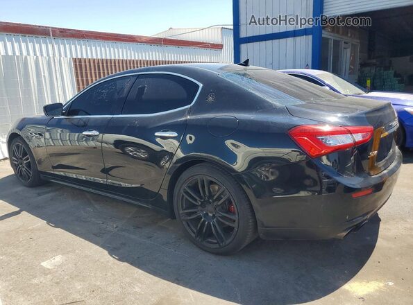 ZAM57XSA4H1205953 2017 MASERATI GHIBLI Black 