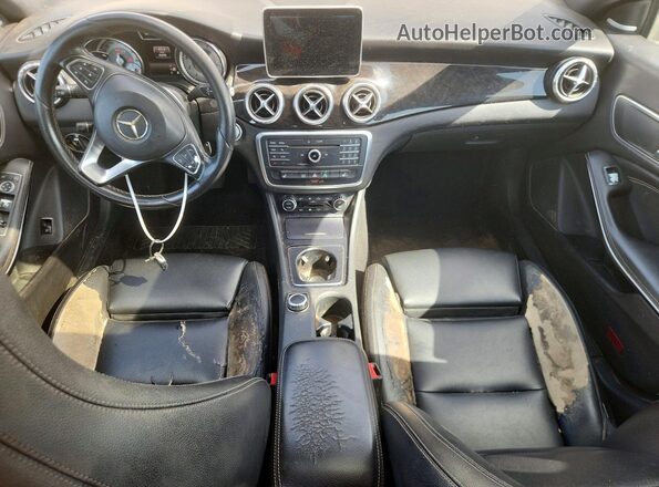 WDDSJ4EB0GN379916 2016 MERCEDES-BENZ CLA-CLASS White Widok zestawu wskaźników