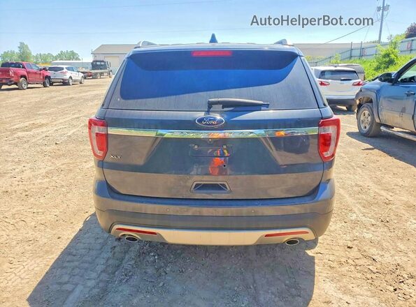 1FM5K7D81HGB56247 2017 FORD EXPLORER Серый 