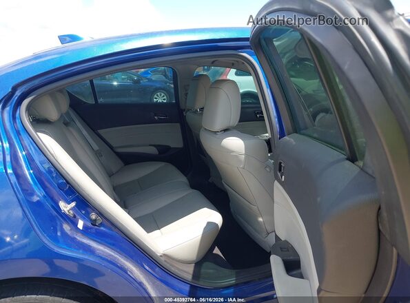 19UDE2F30GA021811 2016 ACURA ILX Blue Vista de la etiqueta del VIN